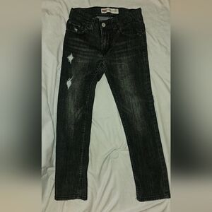 Black and Gold Shimmering Top